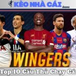 Top 10 Cầu Thủ Chạy Cánh Xuất Sắc Nhất Được Sản Sinh