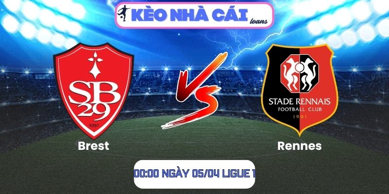 Soi kèo Brest vs Rennes (00:00 ngày 05/04, Ligue 1) 1 Brest vs Rennes